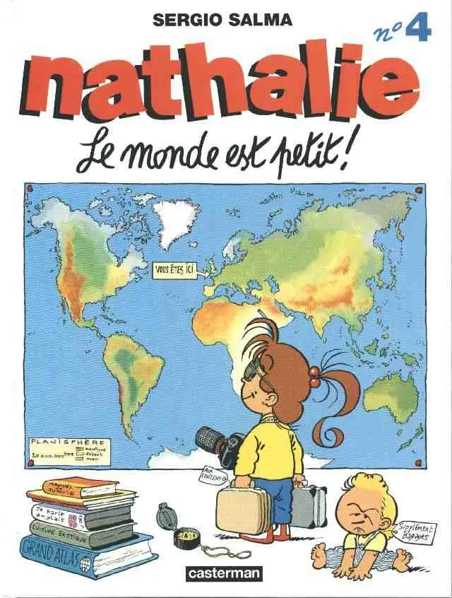 Couverture de l'album Nathalie N° 4 Le monde est petit !