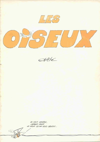 Couverture de l'album Les Oiseux