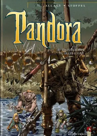 Couverture de l'album Pandora Tome 2 Les flibustiers du grand fleuve