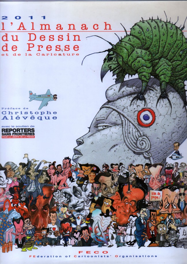 Couverture de l'album L'Almanach du Dessin de Presse et de la Caricature 2011