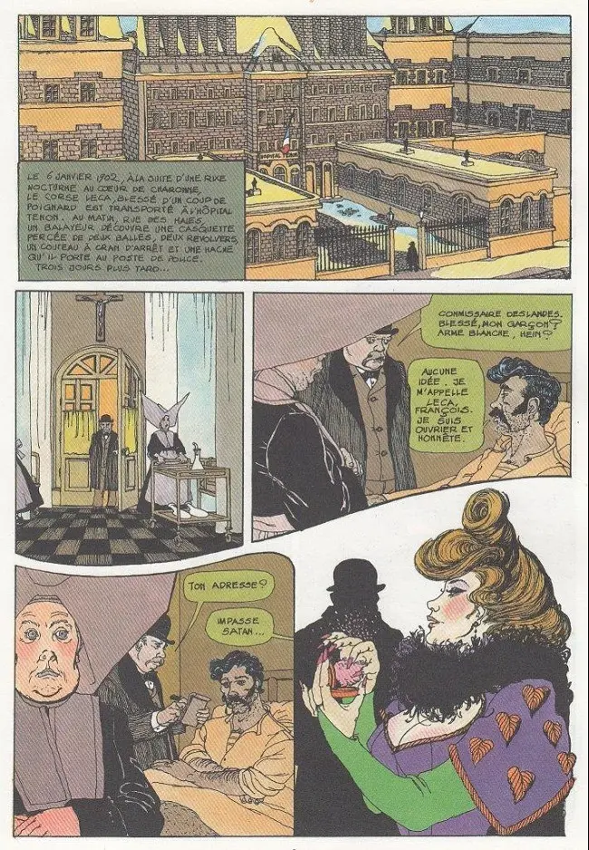 Planche de l'album Casque d'Or Légende et réalité de Casque d'Or