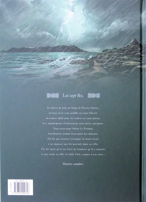 Verso de l'album Quand souffle le vent des îles