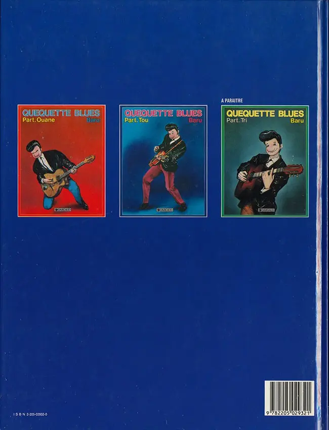 Verso de l'album Quéquette blues Tome 2 part tou