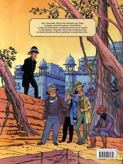 Verso de l'album RAJ Tome 3 Ayesha