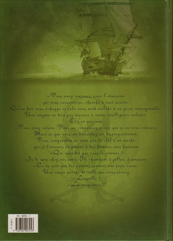 Verso de l'album Le Sang du dragon Tome 4 L'Enchanteur Iweret