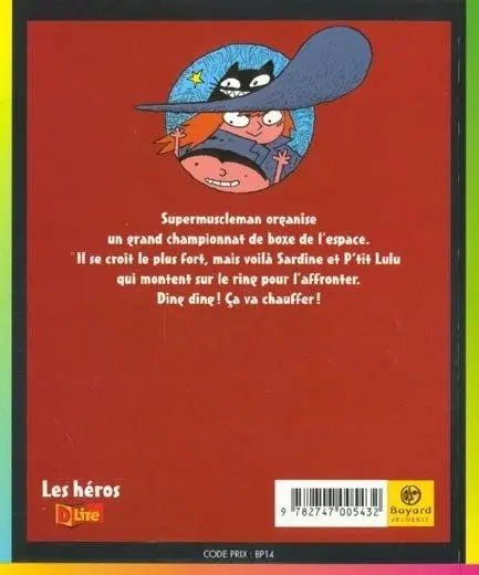 Verso de l'album Sardine de l'espace Tome 5 Le championnat de boxe