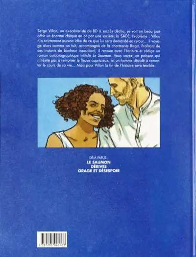 Verso de l'album Le saumon Tome 3 Orage et désespoir