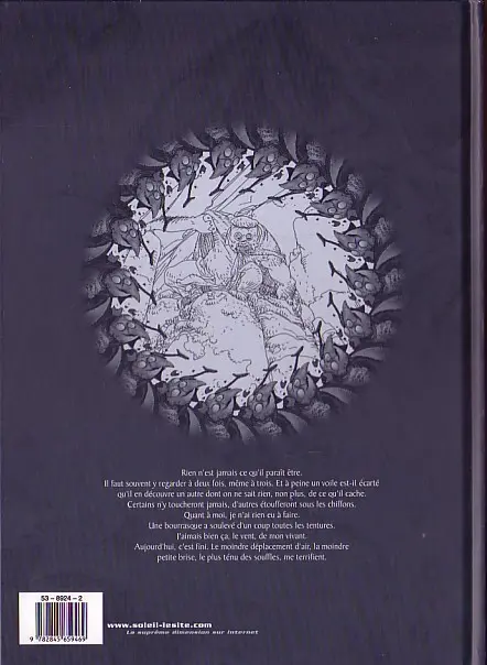 Verso de l'album Aberzen Tome 4 Un temps par-dessus l'autre