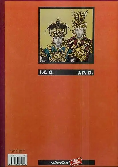 Verso de l'album Arn Tome 1 La vengeance d'Arn