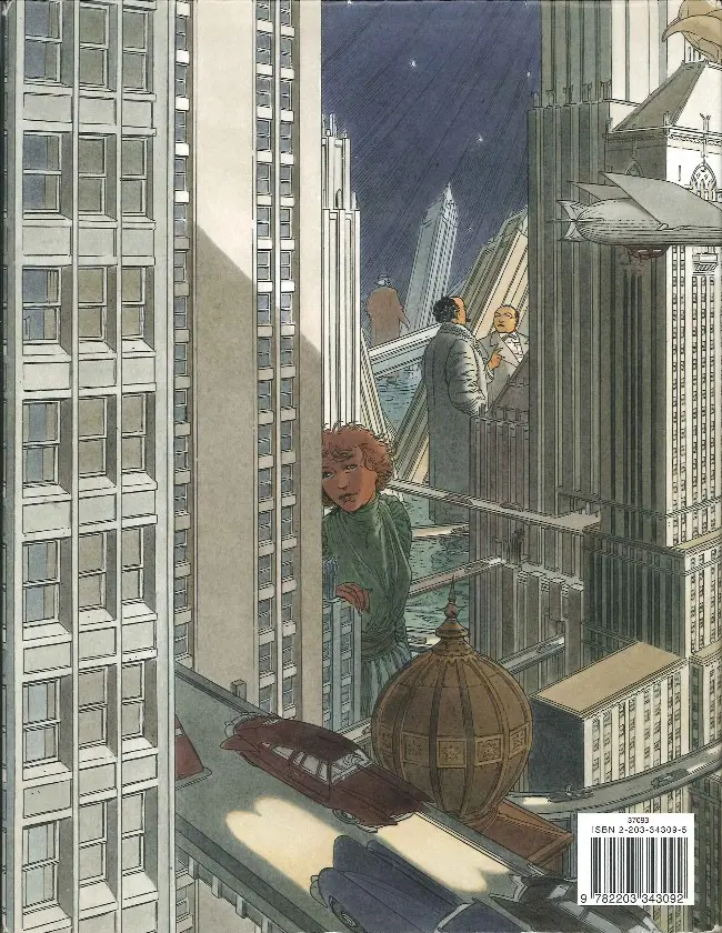 Verso de l'album Les Cités obscures Tome 5 Brüsel