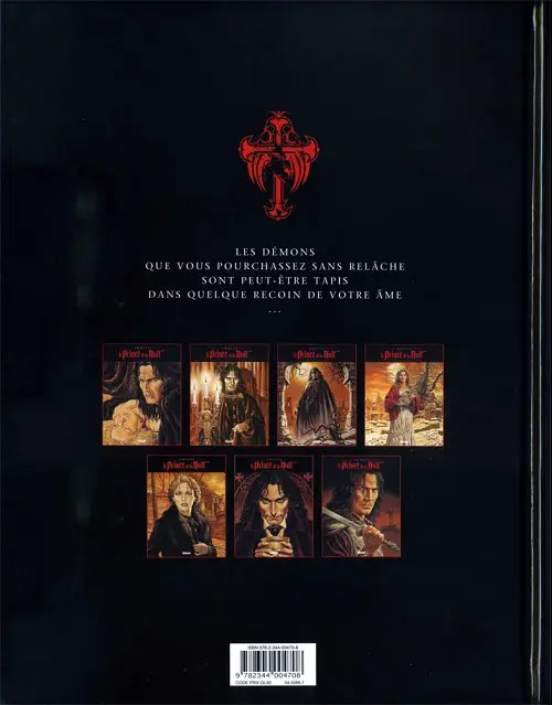 Verso de l'album Le Prince de la Nuit Tome 4 Le journal de Maximilien