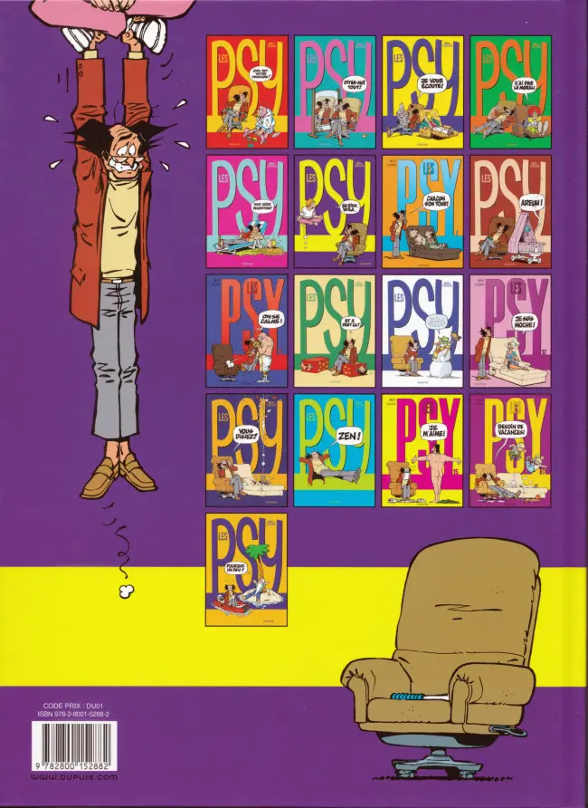 Verso de l'album Les Psy Tome 6 Eh bien, voilà...