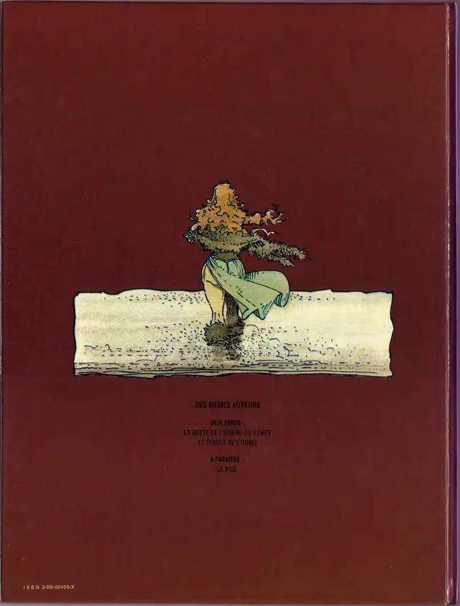 Verso de l'album La Quête de l'oiseau du temps Tome 1 La conque de Ramor