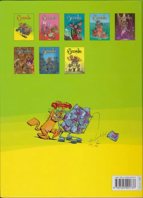 Verso de l'album La Smala Tome 1 Familiale poursuite