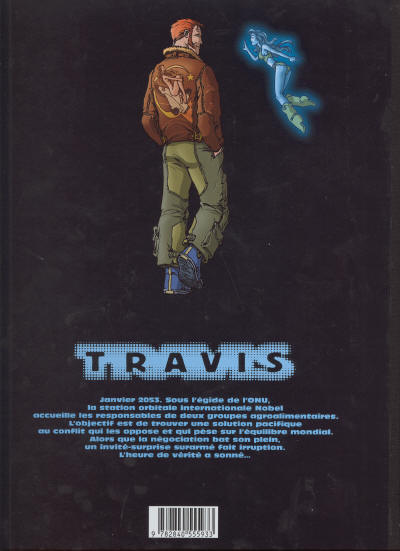 Verso de l'album Travis Tome 4 Protocole Oslo
