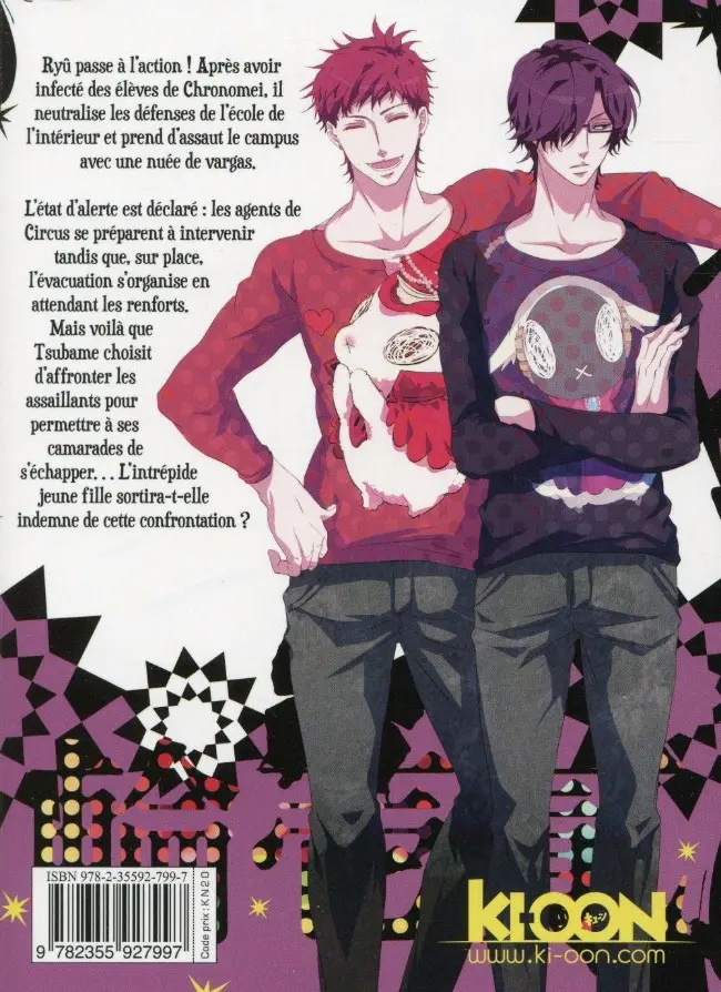 Verso de l'album Karneval Volume 14