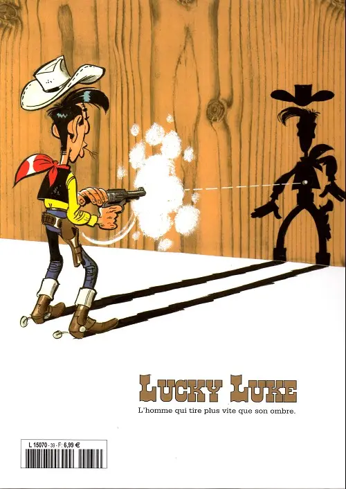 Verso de l'album Lucky Luke La collection Tome 39 Lucky Luke contre Joss Jamon