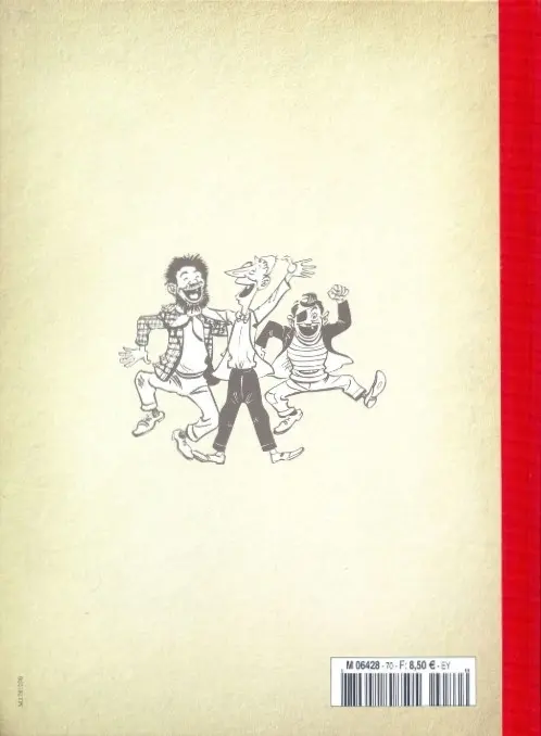Verso de l'album Les Pieds Nickelés - La collection Tome 71 Les Pieds Nickelés et le chanvre berrichon