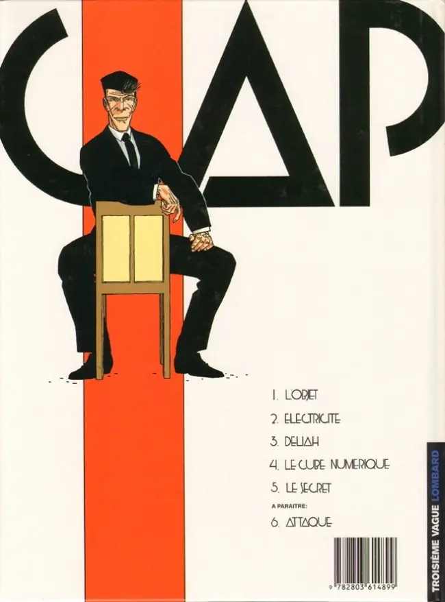Verso de l'album Capricorne Tome 5 Le secret