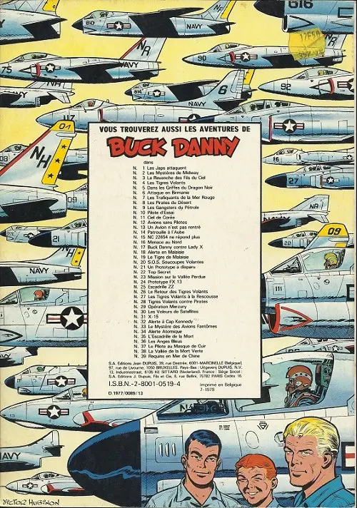 Verso de l'album Buck Danny Tome 39 Requins en mer de Chine