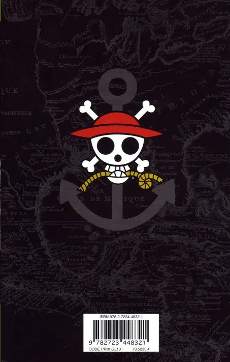 Verso de l'album One Piece Tome 28 Wiper le Berserker