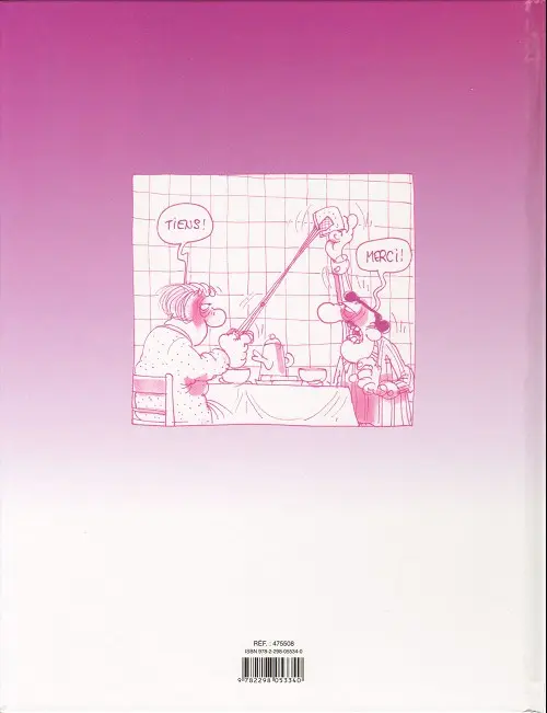 Verso de l'album Les Bidochon Tome 20 Les Bidochon n'arrêtent pas le progrès
