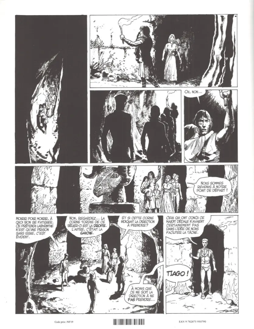 Verso de l'album Thorgal Tomes 24 à 29