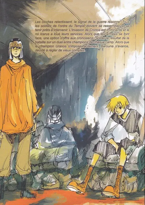 Verso de l'album Ares - The Vagrant Soldier - Le Soldat Errant 10