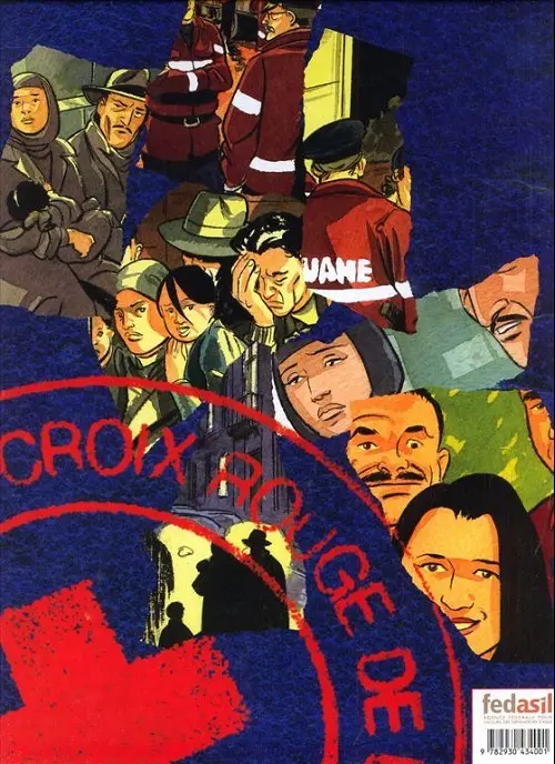 Verso de l'album Chemins d'exil Tome 1