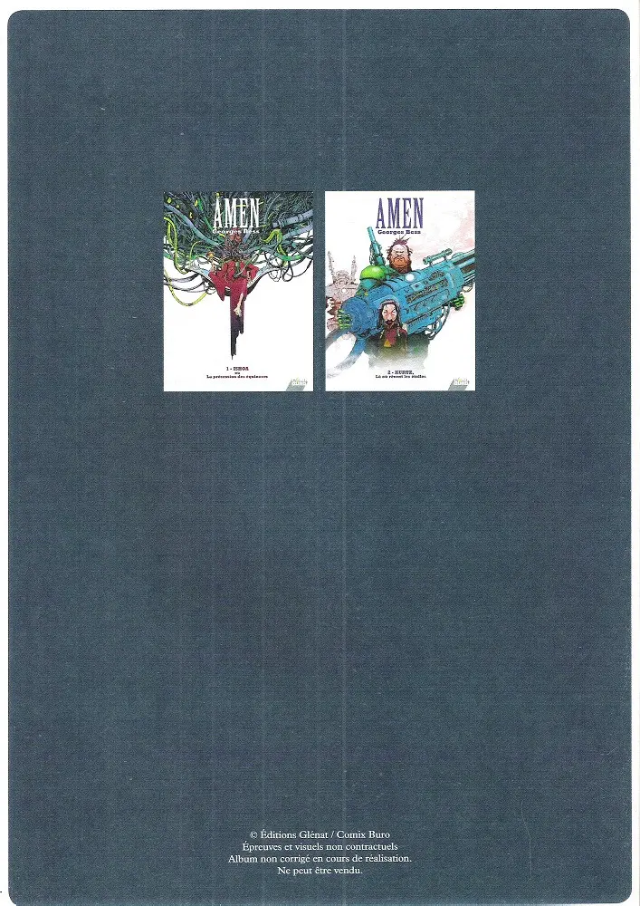 Verso de l'album Amen Tome 1 Ishoa ou la précession des équinoxes