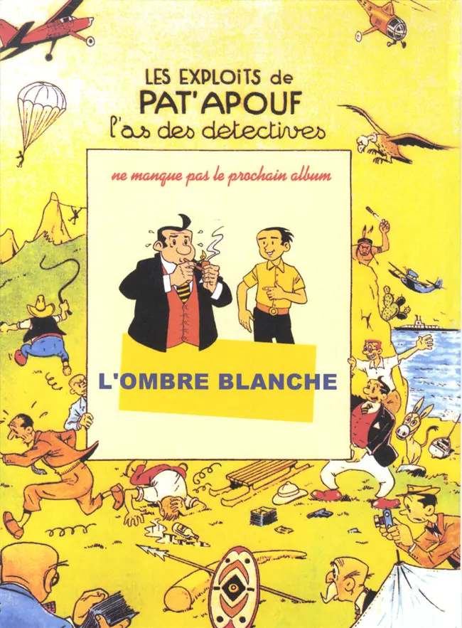Verso de l'album Pat'Apouf Détective Tome 17 L'héritage