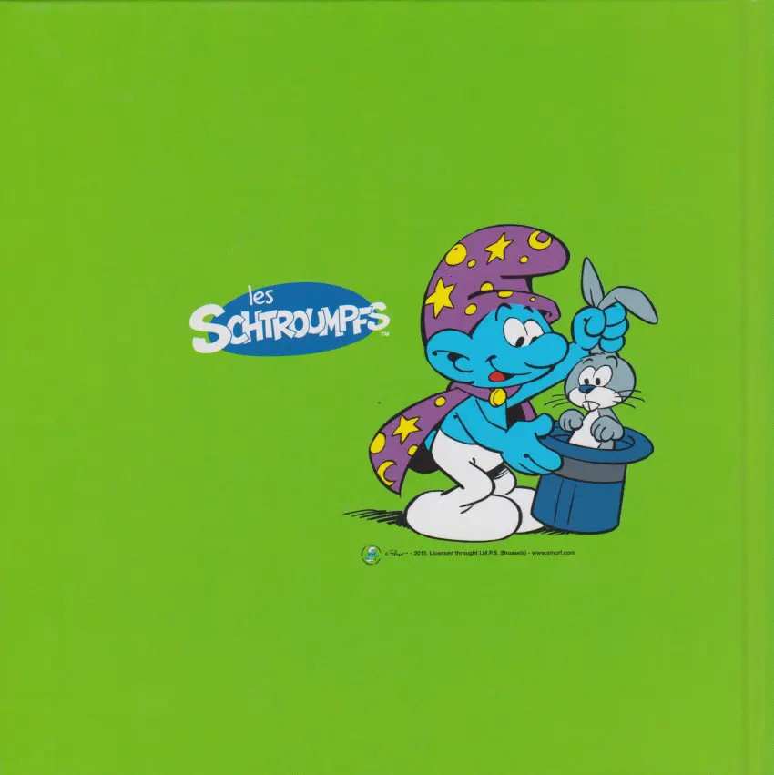 Verso de l'album Les schtroumpfs - À la découverte des métiers ! 40 Le Schtroumpf Magicien