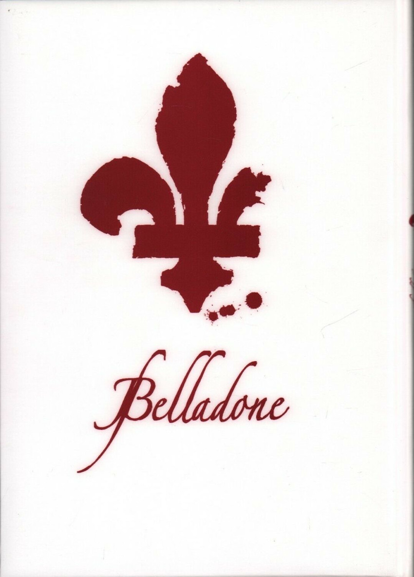Verso de l'album Belladone Tome 1 Marie