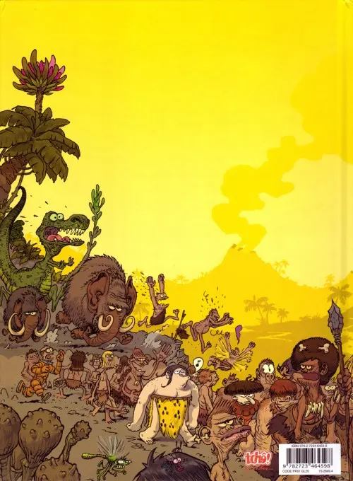 Verso de l'album Les ChronoKids Tome 2