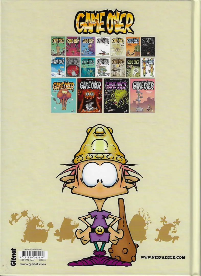 Verso de l'album Game over Tome 5 Walking blork