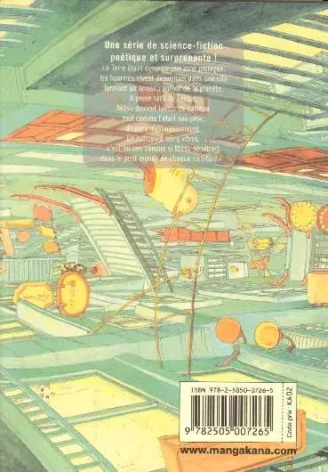 Verso de l'album La Cité Saturne Tome 2