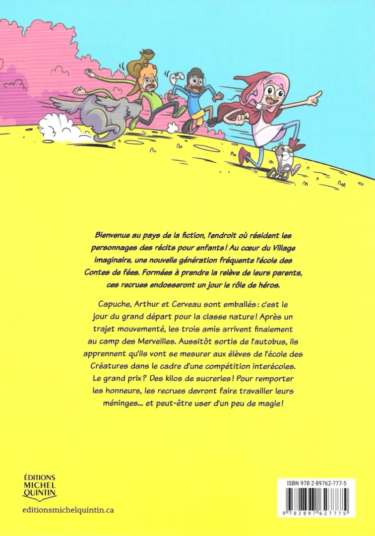 Verso de l'album Les recrues 1 Classe Nature