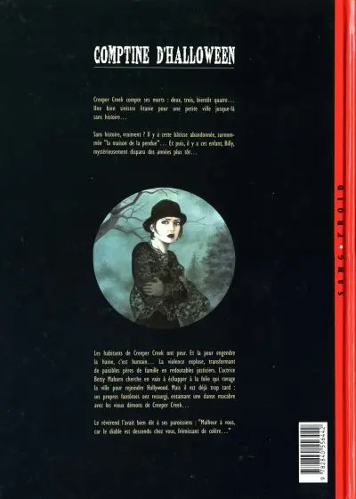 Verso de l'album Comptine d'Halloween Tome 2 Farces macabres