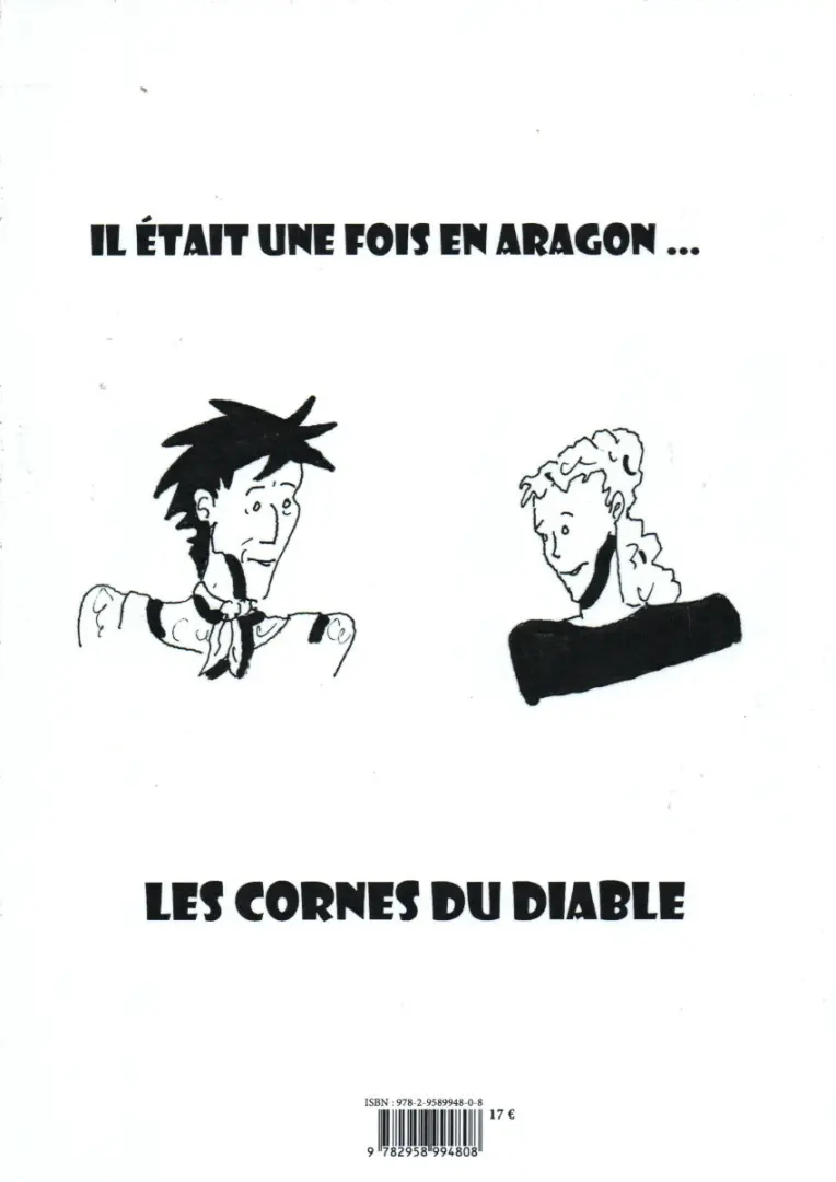 Verso de l'album Les cornes du diable