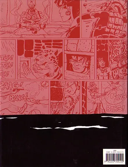 Verso de l'album Corto Maltese Tome 7 Mû