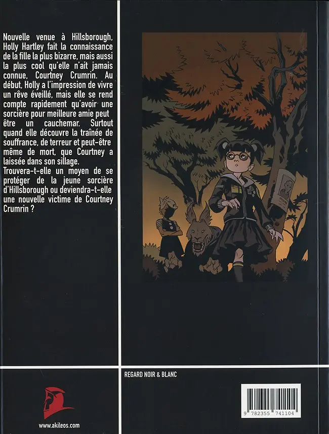 Verso de l'album Courtney Crumrin Tome 5 Courtney Cumrin et l'Apprentie Sorcière