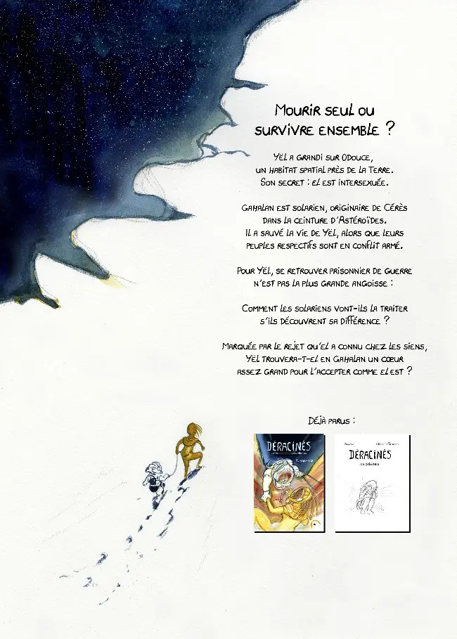 Verso de l'album Déracinés Tome 2 Différences