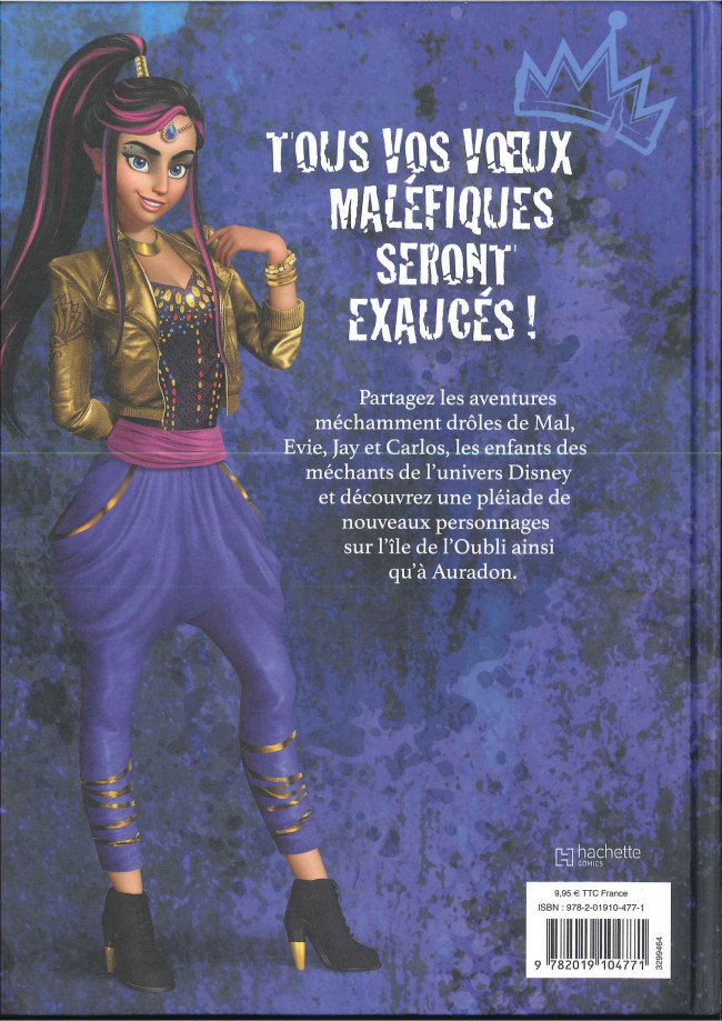 Verso de l'album Descendants - Génération Méchants Tome 2 Vœu exaucé - Tome 2