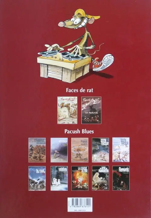 Verso de l'album Faces de rat Tome 2 Le retour