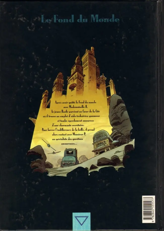 Verso de l'album Le Fond du monde Tome 2 Monsieur P