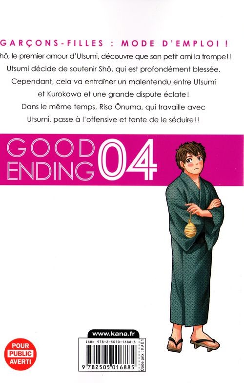 Verso de l'album GE - Good Ending 04
