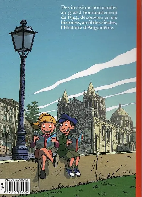 Verso de l'album Histoires de... Tome 1 Histoire(s) d'Angoulême