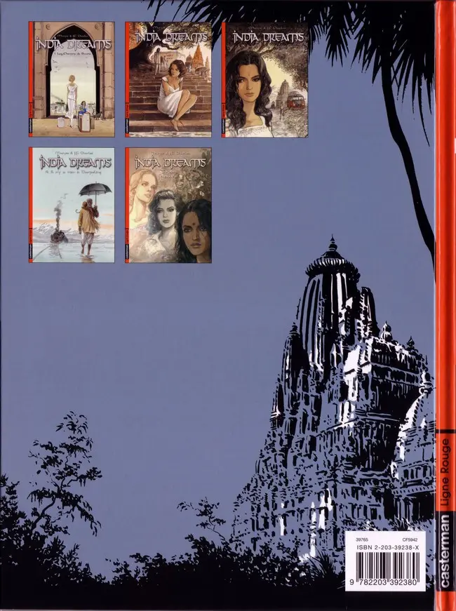 Verso de l'album India dreams Tome 5 Trois femmes