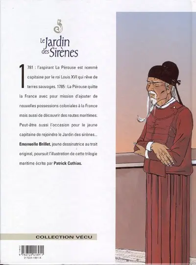 Verso de l'album Le Jardin des sirènes Tome 2 Le flamand aérien