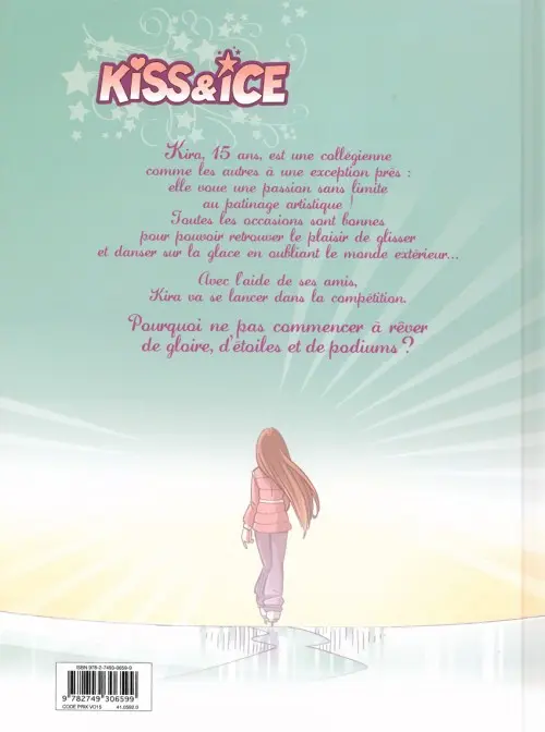 Verso de l'album Kiss & Ice Tome 2 Des fissures dans la glace